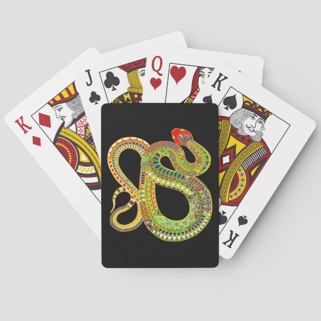 Jeu De Cartes Ratteuse du désert du sud-ouest (dos)