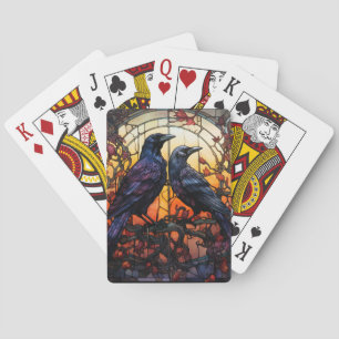 Jeu De Cartes Ravages en verre tendu