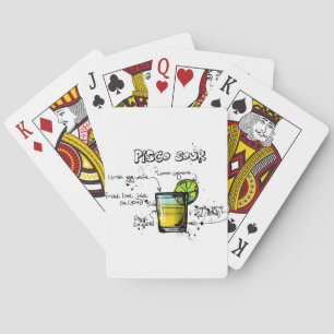 Jeu De Cartes Recette de cocktail Pisco Sour