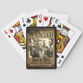 Jeu De Cartes Recherché Mort ou Vif - Keepsake Bachelor Party