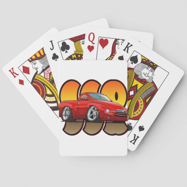 Jeu De Cartes Red Chevy SSR (dos)