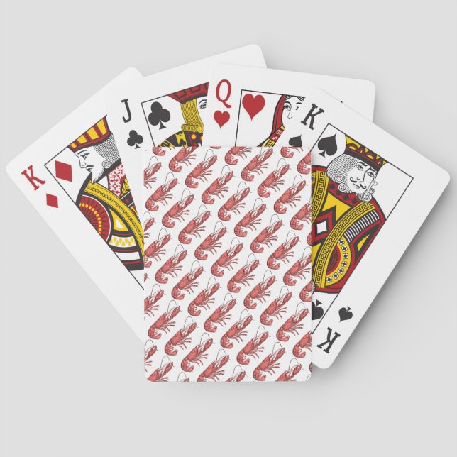 Jeu De Cartes Red Lobster Image Design (dos)