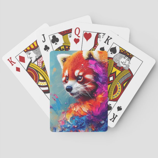 Jeu De Cartes Red Panda Animal Discovery Adventure Nature (dos)