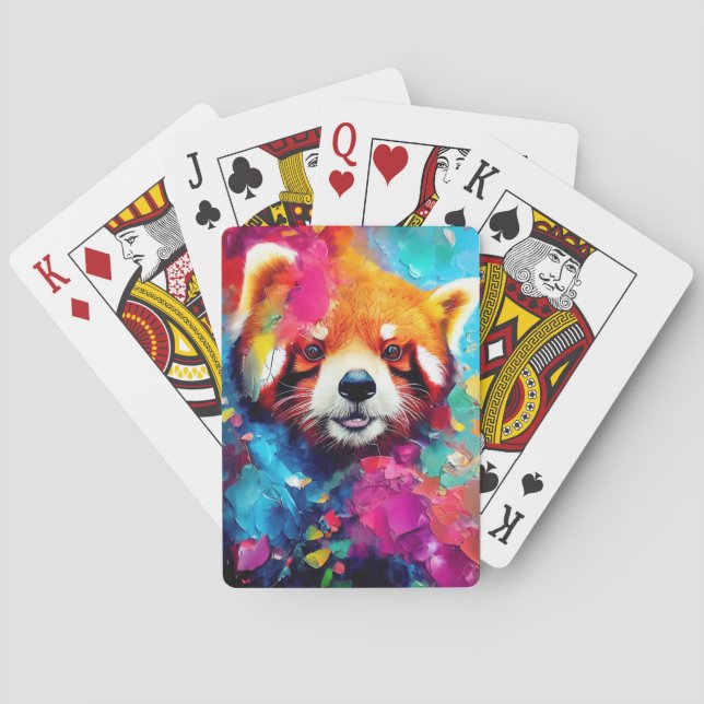 Jeu De Cartes Red Panda Animal Discovery Adventure Nature (dos)