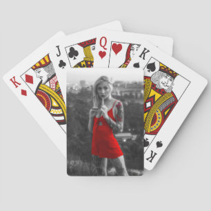 Jeu De Cartes Red woman