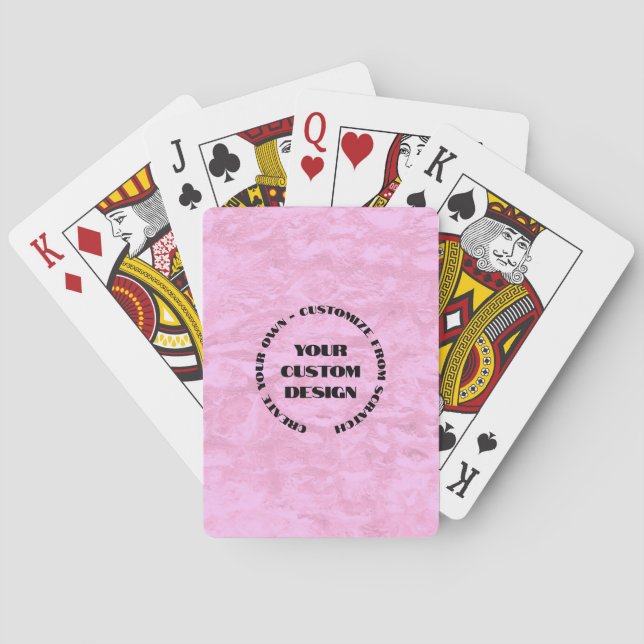 Jeu De Cartes Redessiner à partir de zéro Créez le vôtre (dos)