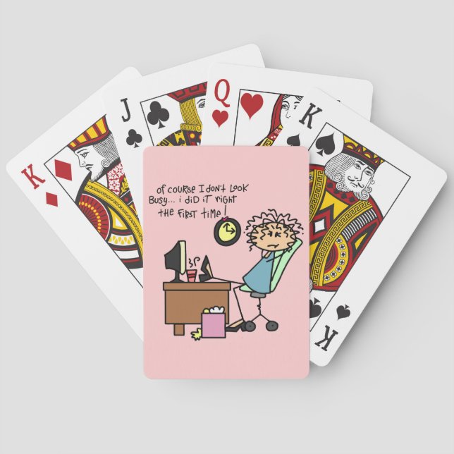 Jeu De Cartes Redressez la première fois l'humour (dos)