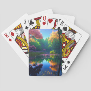 Jeu De Cartes Réflexions de la forêt de Charme
