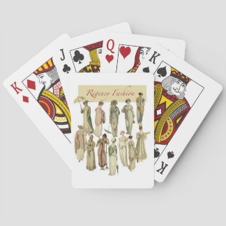 Jeu De Cartes Regency Fashion 1809-1815