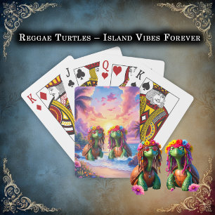 Jeu De Cartes Reggae Turtles – Des vibes d'île pour toujours.