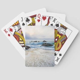 Jeu De Cartes Réglage Du Soleil Et De La Marée De Levée