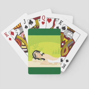 Jeu De Cartes Relaxant Spa Zen Femme Bien-être Tropical