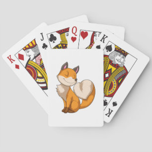 Jeu De Cartes Renard avec coeur
