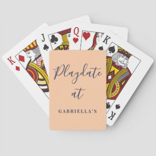 Jeu De Cartes Rendez-vous amusant personnalisé avec un thème pêc