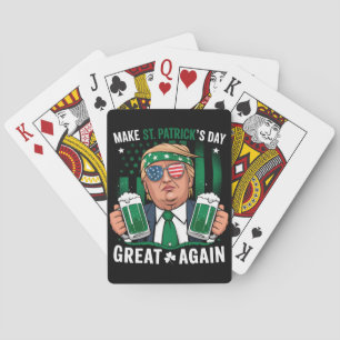 Jeu De Cartes Rendre la fête de la Saint-Patrick à la gloire Tru