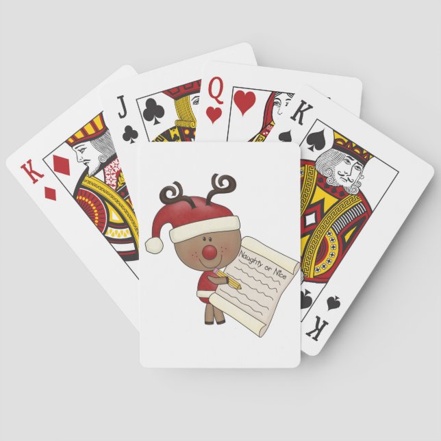 Jeu De Cartes Renne de Rudy vilain ou NIC (dos)