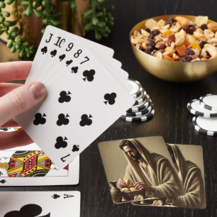 Jeu De Cartes Repas Sacré de Jésus avec les Loaves