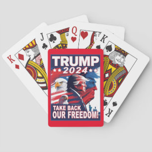 Jeu De Cartes Reprenez notre liberté Donald Trump Profil 2024