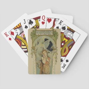 Jeu De Cartes Reproduction d'une affiche faisant la publicité de