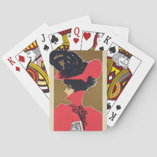 Jeu De Cartes Reproduction d'une affiche publicitaire pour 'Zlat