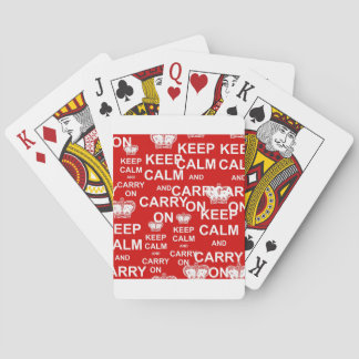 Jeu De Cartes Restez calme et poursuivez