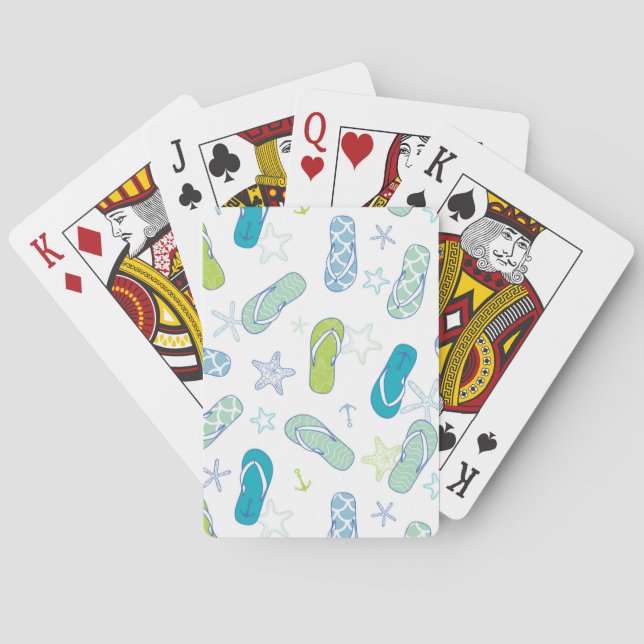 Jeu De Cartes Retourner le Motif (dos)