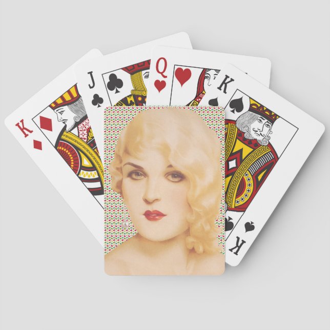 Jeu De Cartes Rétro 1930 Pinup Love (dos)