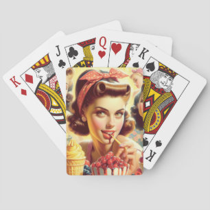 Jeu De Cartes Retro Candy Girls