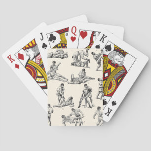Jeu De Cartes Retro Jiu Jitsu bjj