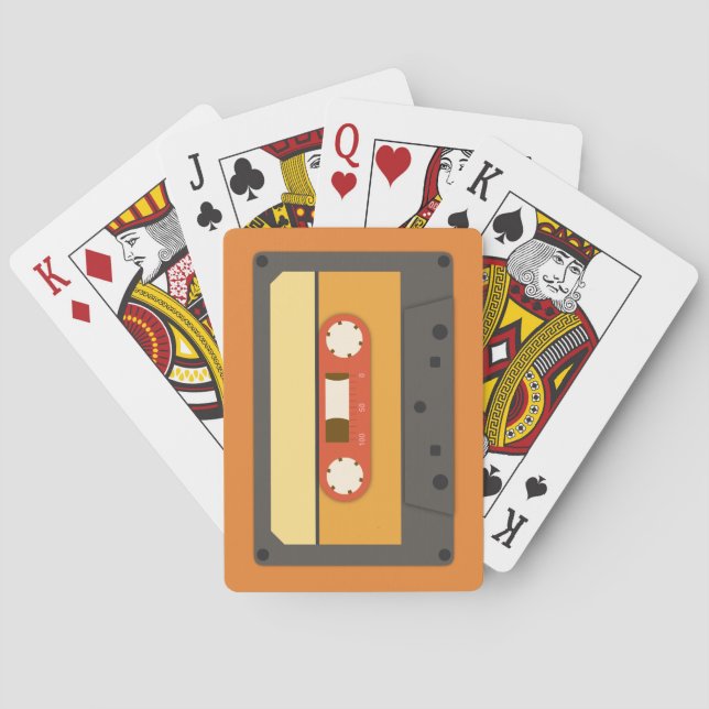 Jeu De Cartes Rétros cartes de jeu (dos)