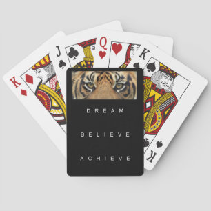 Jeu De Cartes rêve croire obtenir une soumission motivante