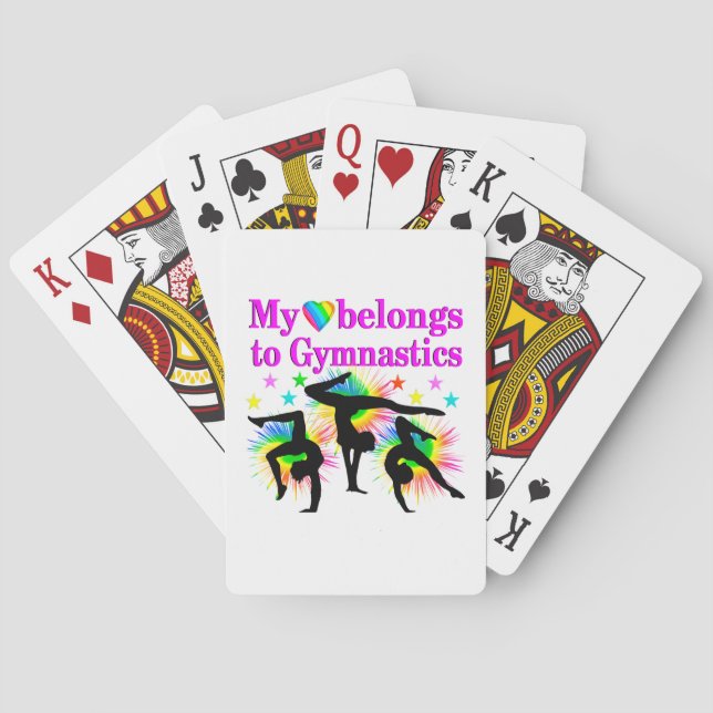JEU DE CARTES RÊVE DE LA GYMNASTIQUE (dos)