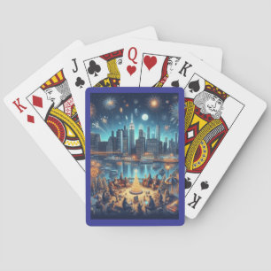 Jeu De Cartes Réveillon du Nouvel An à New York