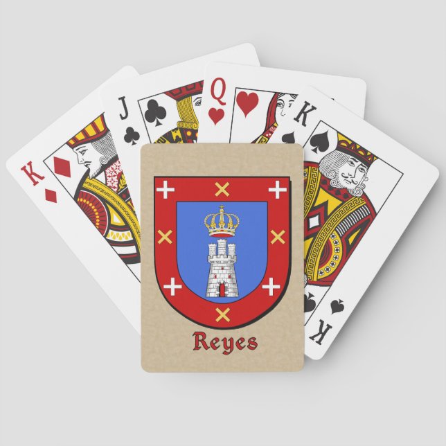 Jeu De Cartes Reyes Bouclier héraldique (dos)