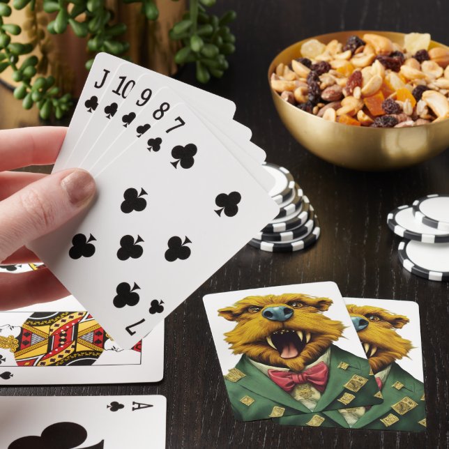 Jeu De Cartes riche et farfelu (In Situ)