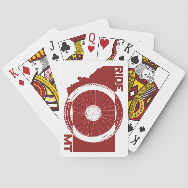 Jeu De Cartes Ride Montana (dos)
