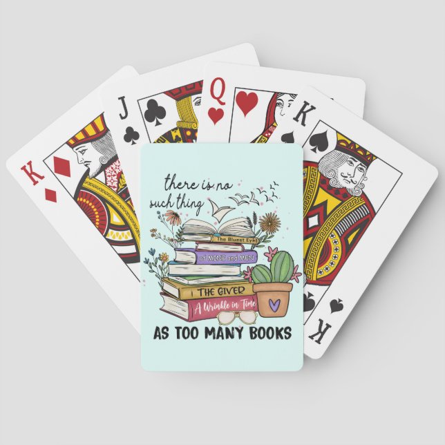 Jeu De Cartes Rien De Trop De Livres (dos)