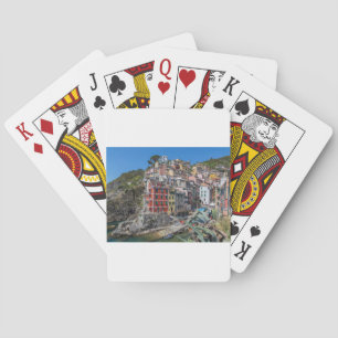 Jeu De Cartes Riomaggiore Cinque Terre Ligurie Italie