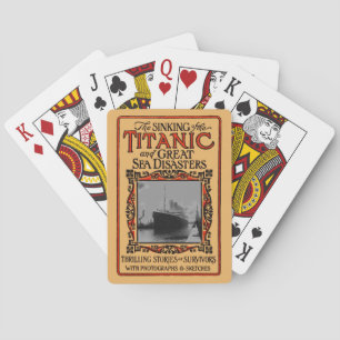 Jeu De Cartes RMS Titanic Nautical Cruise Ship Disaster 1912