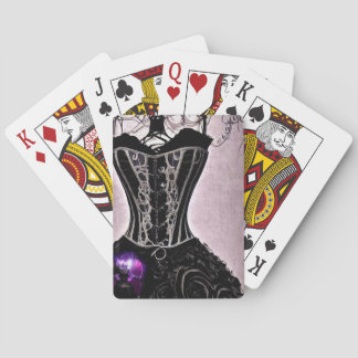 Jeu De Cartes Robe squelette avec corse noire