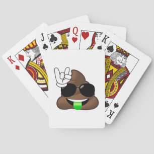 Jeu De Cartes Roche sur la dunette d'Emoji