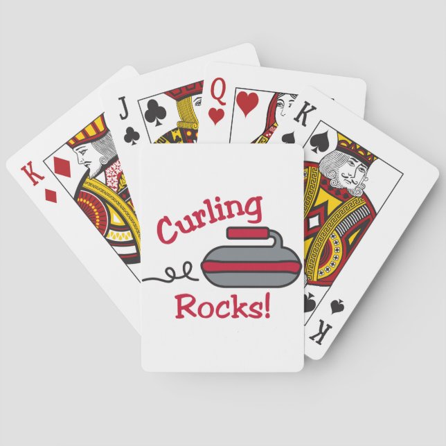 Jeu De Cartes Rochers de curling (dos)
