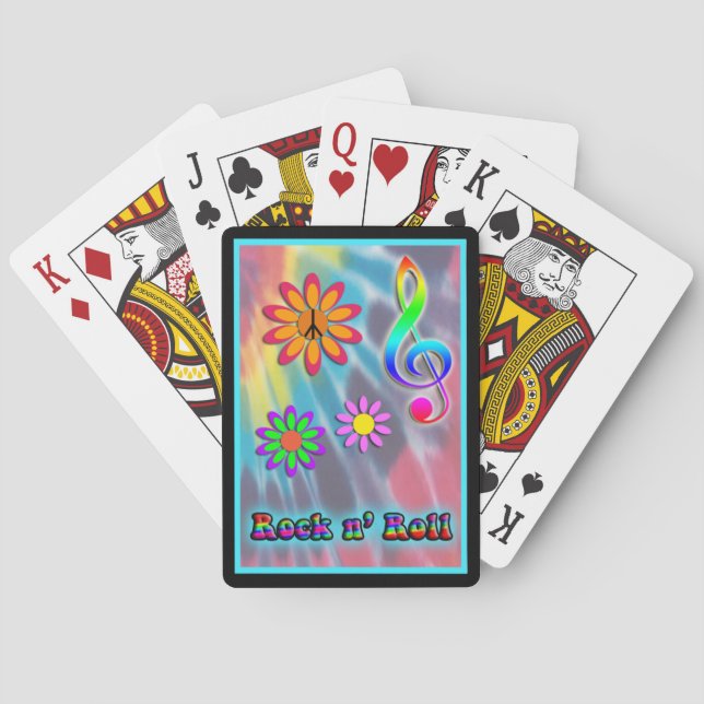 Jeu De Cartes Rock n'Roll (dos)