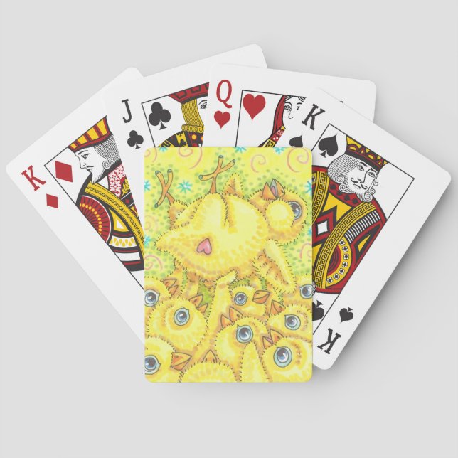 Jeu De Cartes ROCKER CHICK IN MOSH PIT PLAYCARDS Poker (dos)