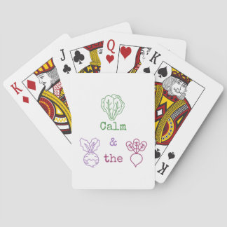 Jeu De Cartes Romaine Calme & Turnip la betterave