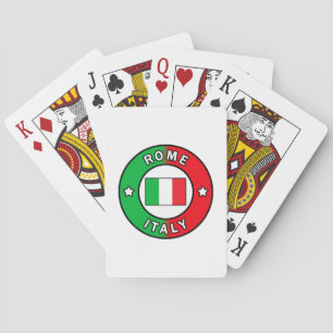 Jeu De Cartes Rome Italie