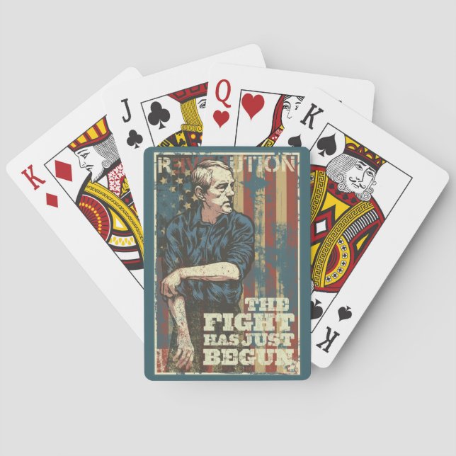 Jeu De Cartes Ron Paul Jouer Aux Cartes (dos)