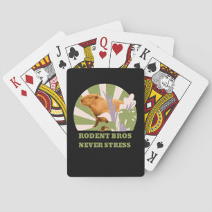 Jeu De Cartes Rongeurs Frères Ne Stressez Jamais Capybara