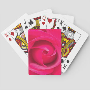 Jeu De Cartes Rose rouge romantique