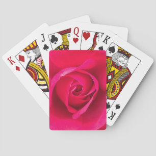 Jeu De Cartes Rose rouge romantique v2